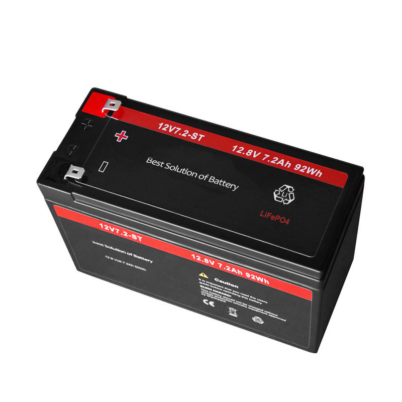 OEM батареи цикла 7.2ah 12v Lifepo4 батарея фосфорнокислого железа лития ODM глубокого перезаряжаемые