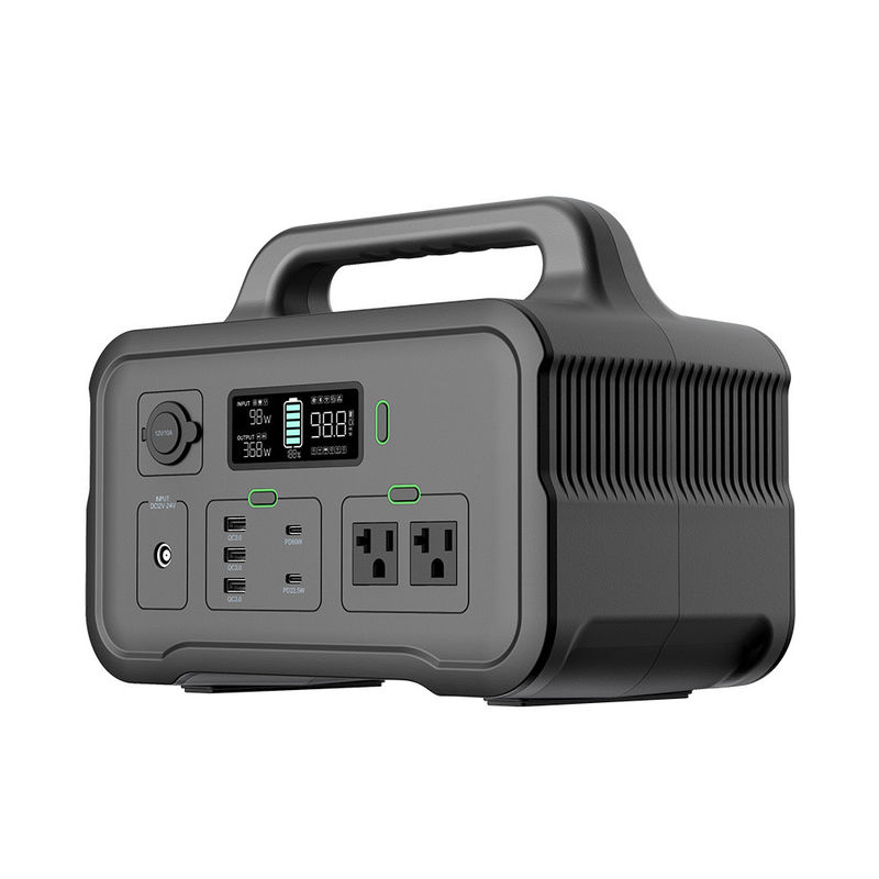 источник питания Mppt перезаряжаемые портативной электростанции 600W портативный с выходом Ac