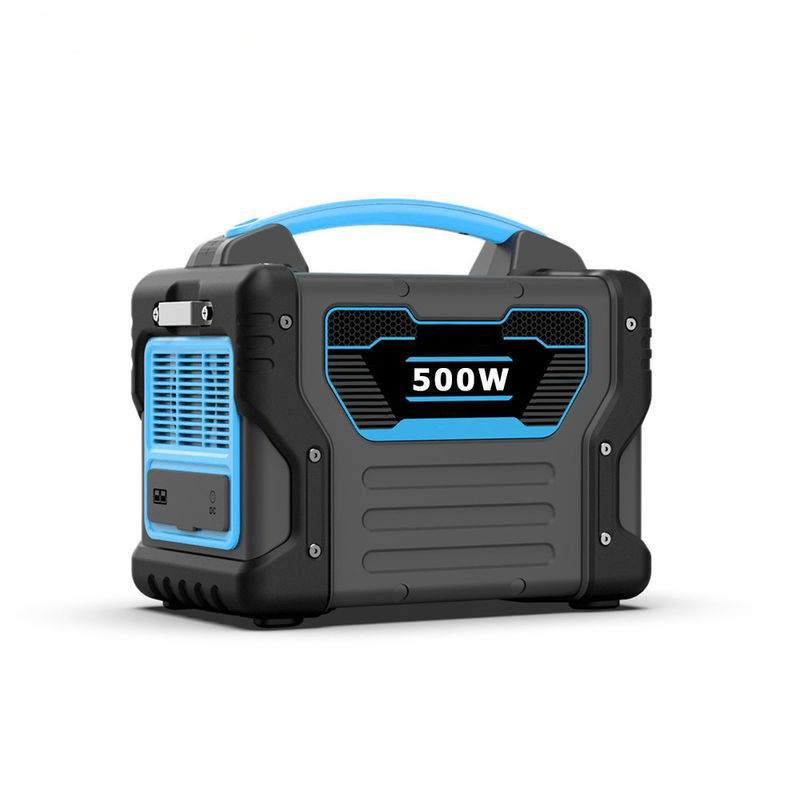 волна синуса 110v перезаряжаемые портативной электростанции 500w облегченная чистая MPPT для располагаться лагерем