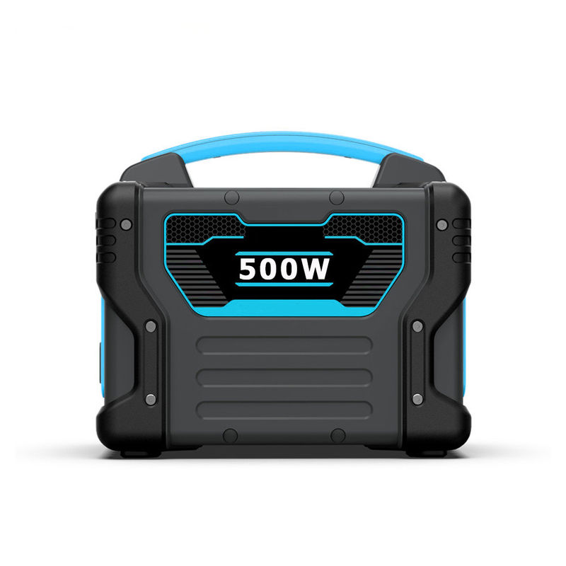 волна синуса 110v перезаряжаемые портативной электростанции 500w облегченная чистая MPPT для располагаться лагерем