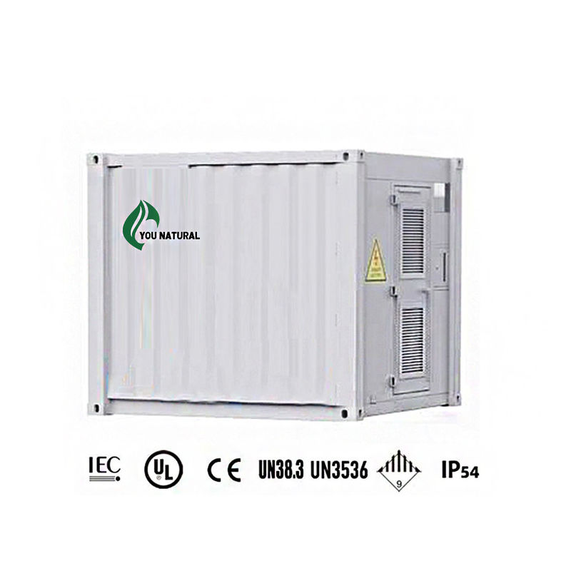 Все в одной батарее фосфата иона лития контейнера 100kw 243kwh системы накопления энергии ESS 5ft