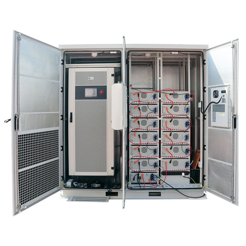 Батарея фосфата иона лития шкафа хранения 30kw батареи малого масштаба промышленная коммерчески BESS 60kwh