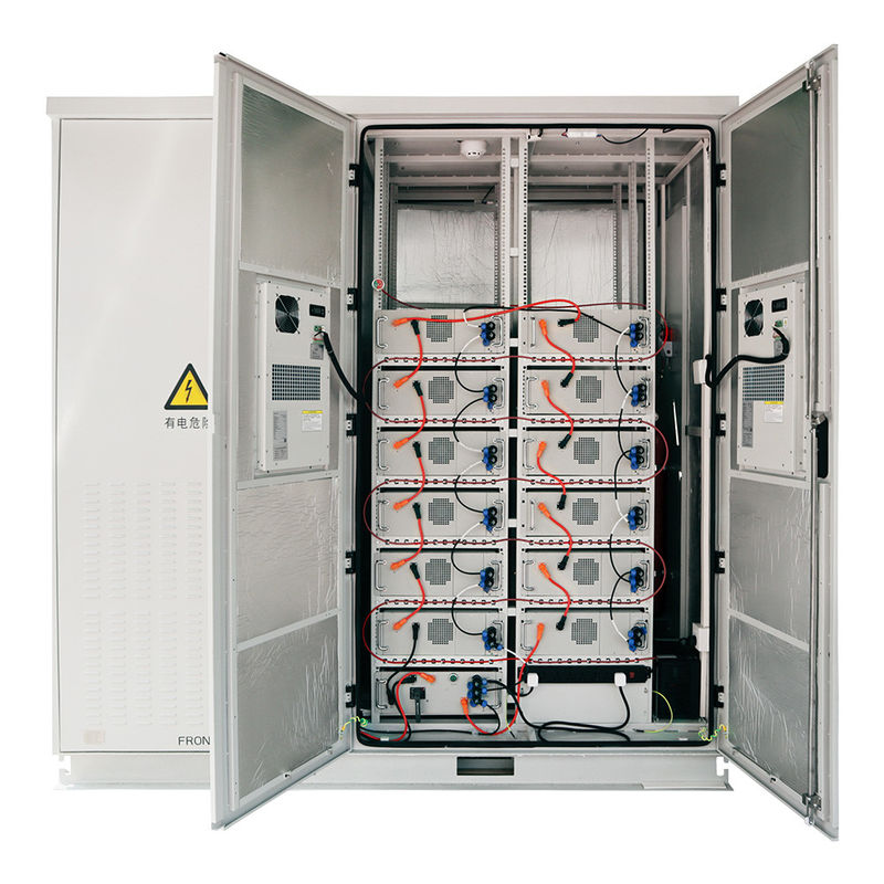 шкаф шкафа накопления энергии водоустойчивый ESS 30W 60kW с батареей фосфата иона лития