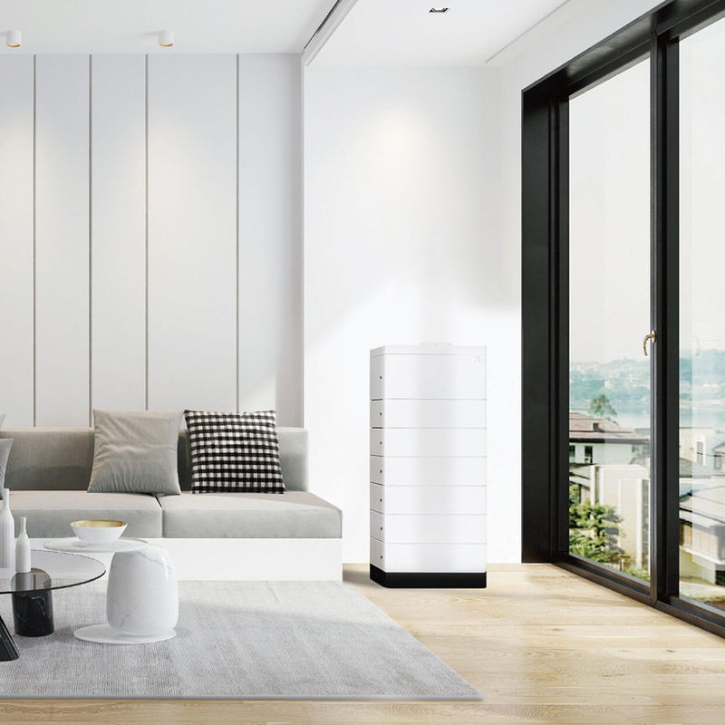 Stackable система хранения батареи солнечной энергии системы батареи 5120Wh высоковольтная 51.2V 50Ah