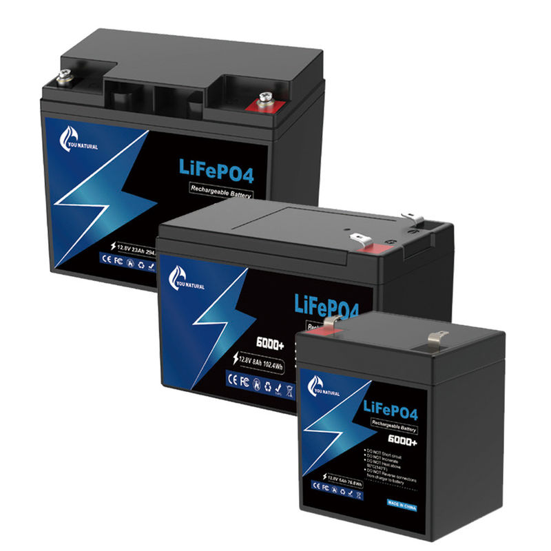 Батарея фосфата железа литиевой батареи 12V LiFePo4 тележки для гольфа 6ah 8ah 23ah 295Wh