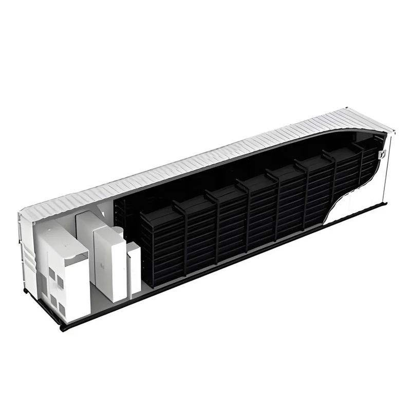 Система хранения энергии LFP 75 т. Уровень массы упаковки 960-1401.6В IP54