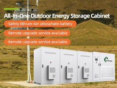 шкаф шкафа накопления энергии водоустойчивый ESS 30W 60kW с батареей фосфата иона лития